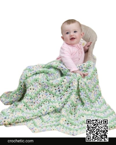 Blissful Baby Afghan - Crochet Pattern