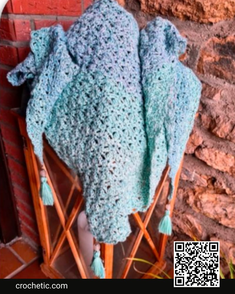 Nicole B. Shawl - Crochet Pattern