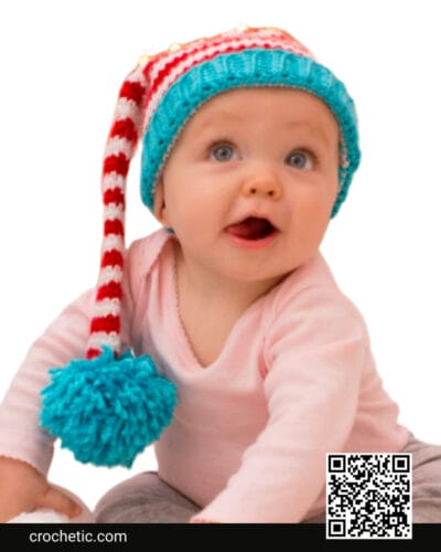 Baby Elf Hat - Crochet Pattern