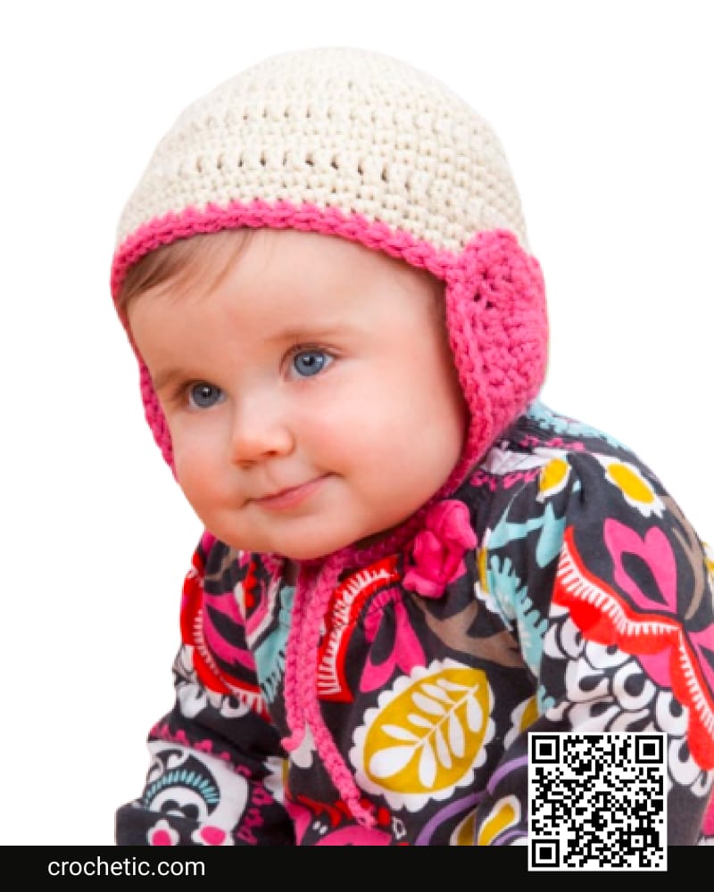 Lovey Hat For Baby - Crochet Pattern
