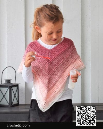 Timeless Child Poncho - Crochet Pattern