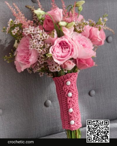 Bridal Bouquet Wrap - Crochet Pattern