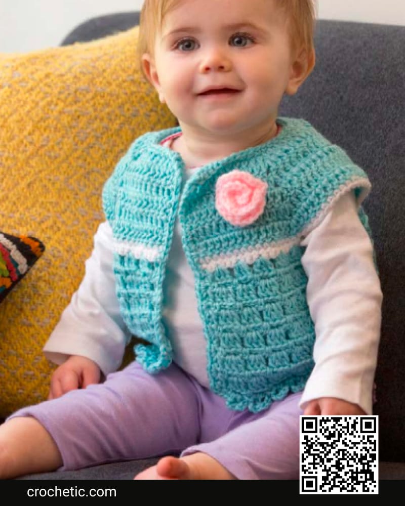 Sweet Abby’S Baby Crochet Sweater - Crochet Pattern