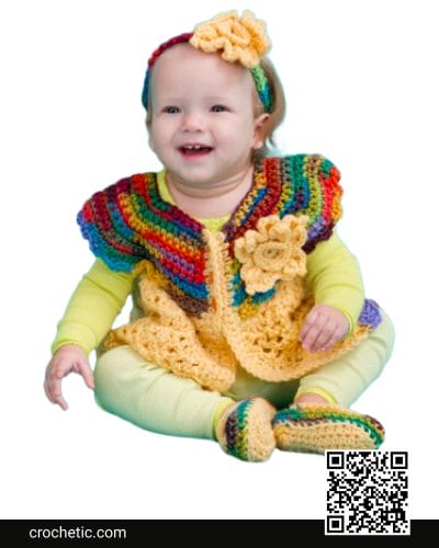 Fall Baby Set - Crochet Pattern