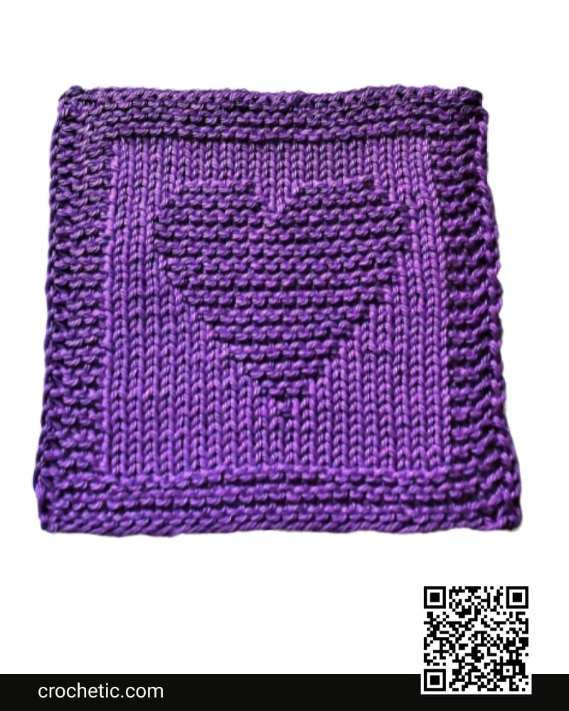 Coaster With Heart - Crochet Pattern