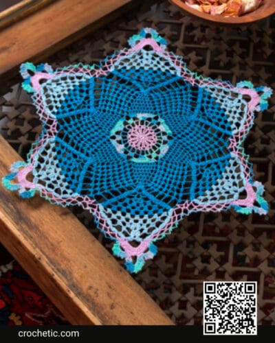 Snowflake Doily - Crochet Pattern