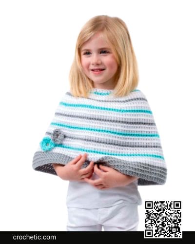 Toddler’S Perfect Poncho - Crochet Pattern