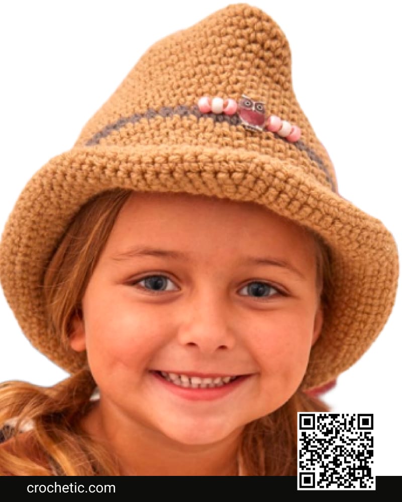 Child’s Cowgirl Hat - Crochet Pattern