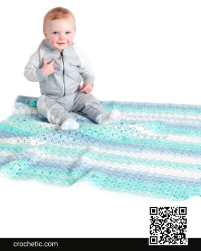 Tiles For Miles Crochet Baby Blanket - Crochet Pattern
