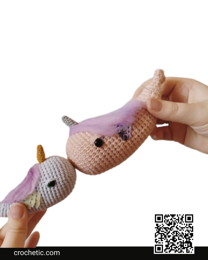 Narwhal Toy - Crochet Pattern