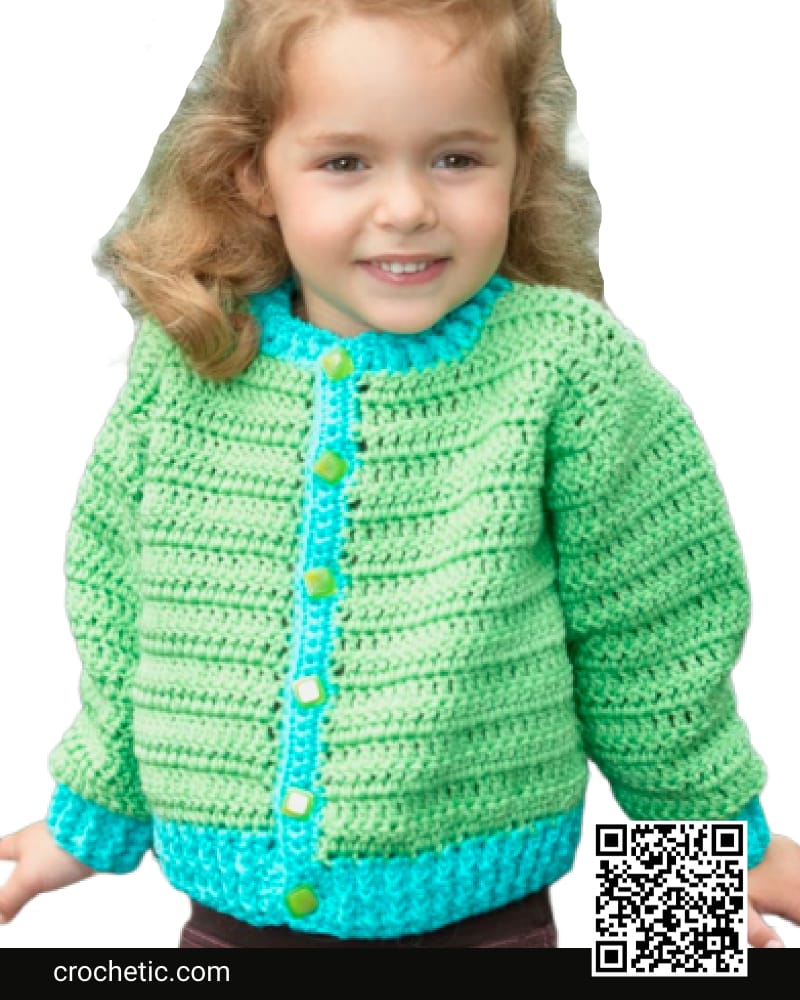 Fun Time Cardigan - Crochet Pattern