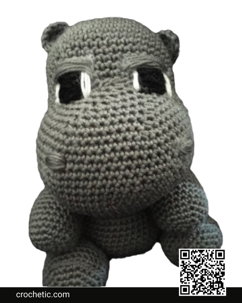 Steffi The Friendly Hippo - Crochet Pattern