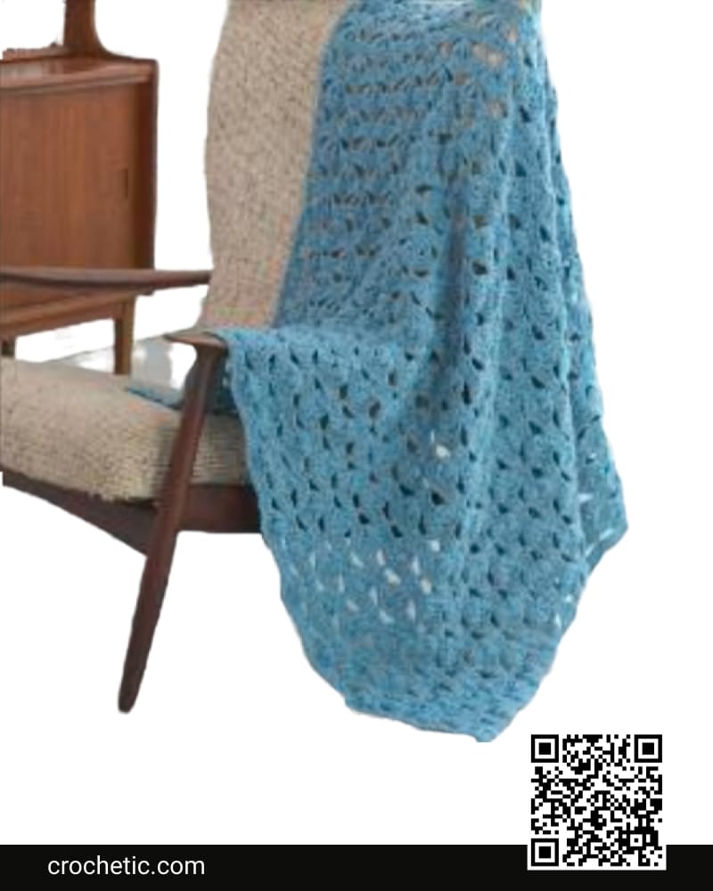 Light And Airy Afghan - Crochet Pattern