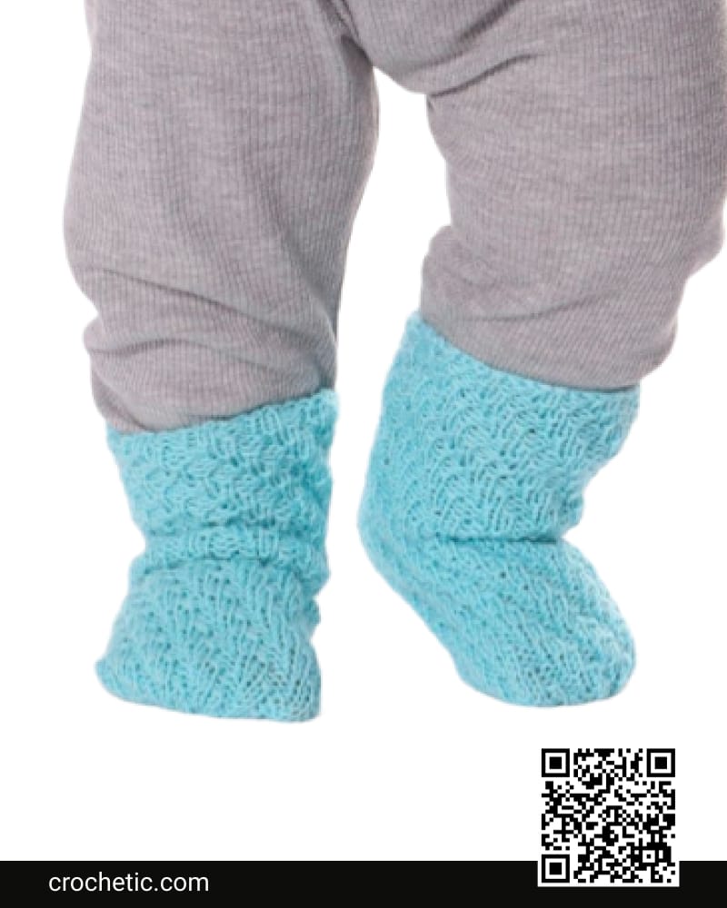 Baby Socks - Crochet Pattern