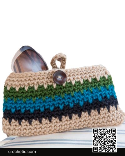 Dynamite Eyeglass Case - Crochet Pattern