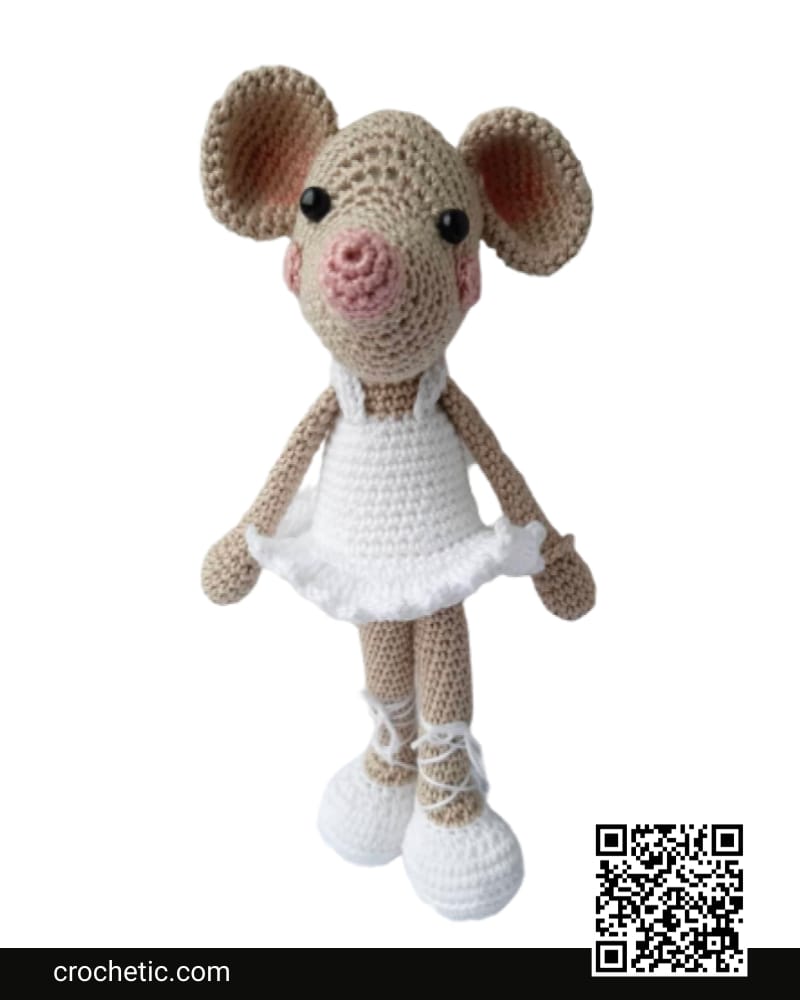 Ballerina Mouse - Crochet Pattern