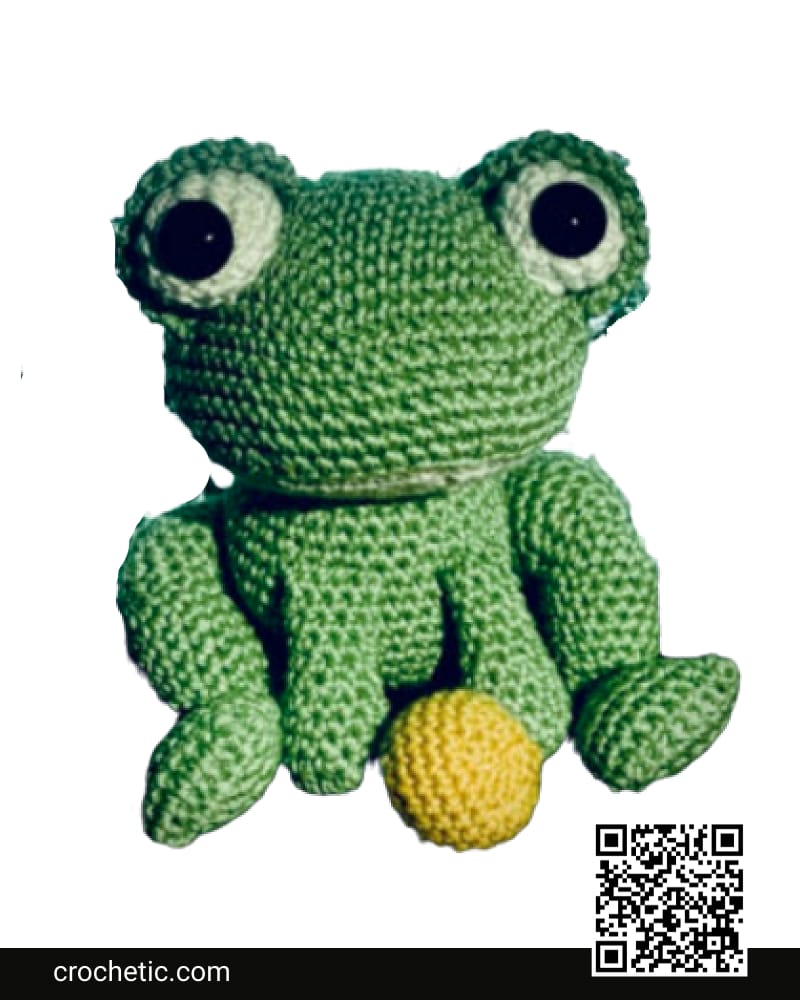 Henry The Cute Frog - Crochet Pattern