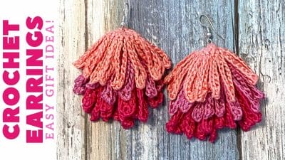Alicia Crochet Earrings - Free Pattern