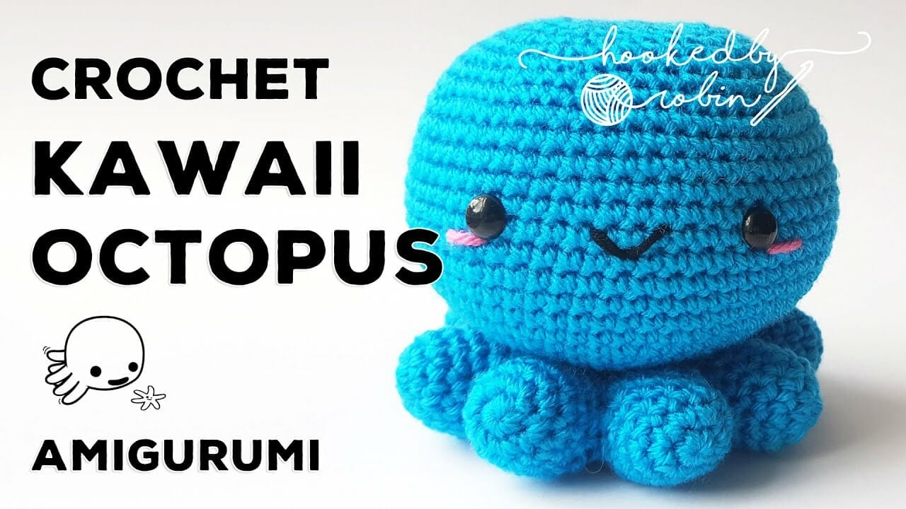 Amigurumi Crochet Kawaii Octopus Tutorial - Free Pattern