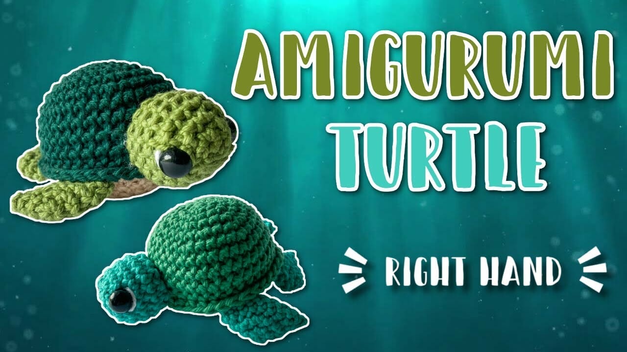 Amigurumi Turtle Crochet Tutorial - Free Pattern