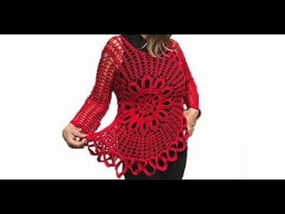Asymmetric Crochet Top - Free Pattern
