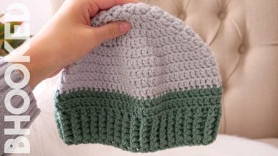 Basic Men's Crochet Hat Tutorial - Free Pattern