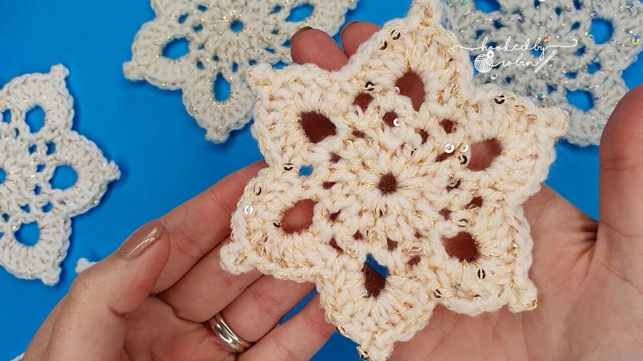 Charming Crocheted Snowflake Tutorial - Free Pattern