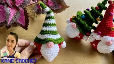 Christmas Crochet Gnome Gift Ideas - Free Pattern