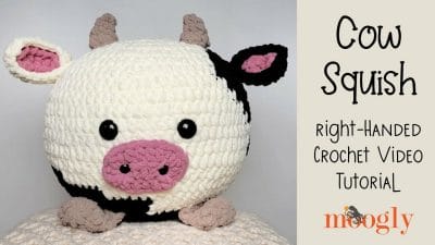 Crafting a Cow Squish - Free Pattern