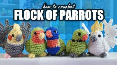 Crochet 5 Adorable Birds - Free Pattern