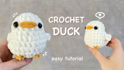 Crochet Amigurumi Duck Beginner Tutorial - Free Pattern