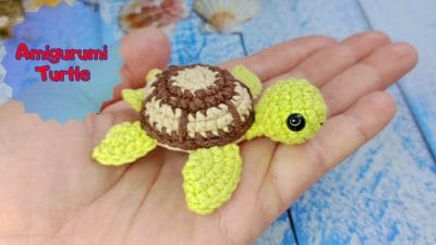Crochet Baby Sea Turtle Tutorial - Free Pattern