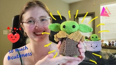Crochet Baby Yoda Review & Tutorial - Free Pattern