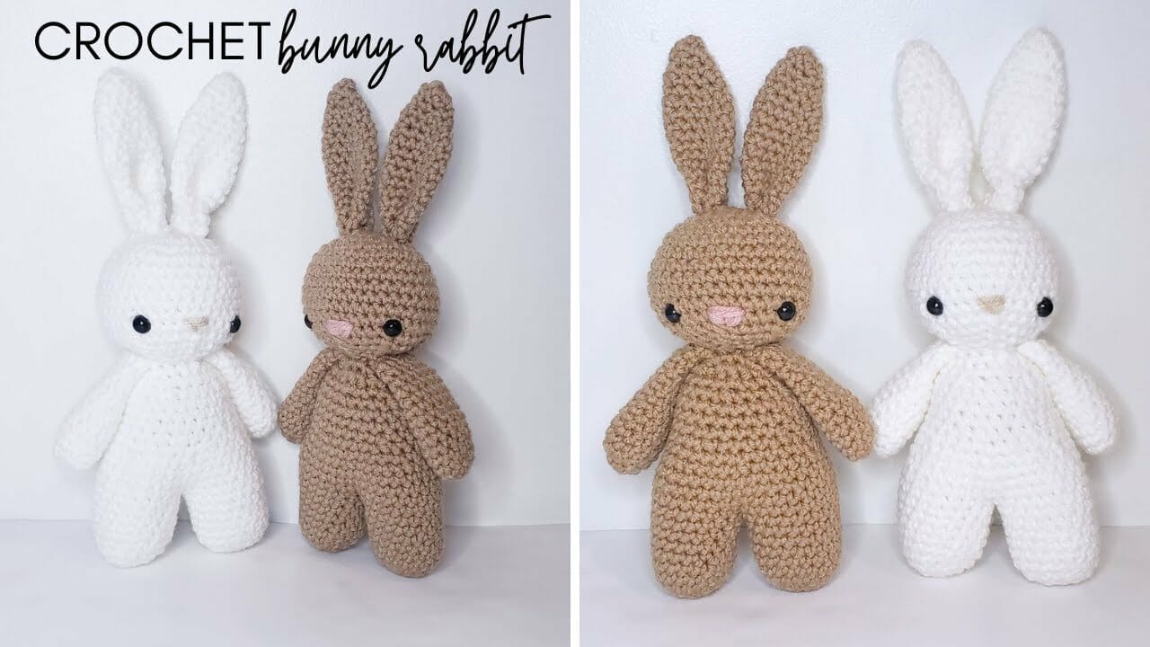 Crochet Bunny Rabbit Amigurumi - Free pattern