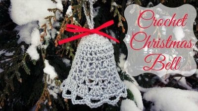 Crochet Christmas Bell Easy Tutorial - Free Pattern