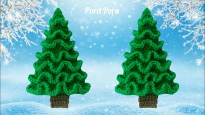 Crochet Christmas Tree Ornament - Free Pattern