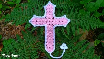 Crochet Cross Bookmark Tutorial - Free Pattern