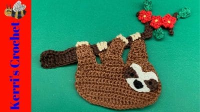 Crochet Hanging Sloth Tutorial - Free Pattern
