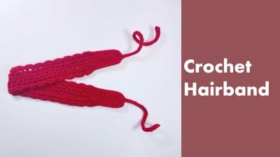  Crochet Headband for Girls - Free Tutorial