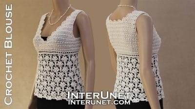 Crochet Lace Blouse - Free Pattern