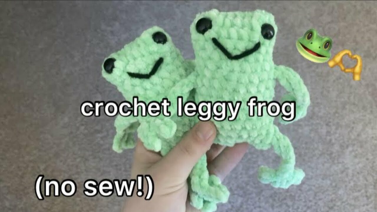 Crochet Leggy Frog - Free Pattern