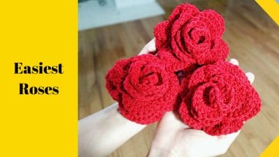 Crochet Roses For Beginners - Free Pattern