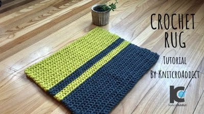 Crochet Rug Tutorial - Free Pattern