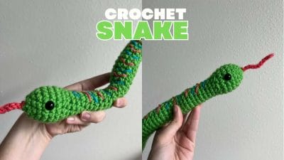 Crochet Snake Tutorial for Beginners - Free Pattern
