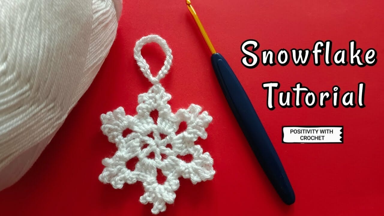 Crochet Snowflake Tutorial - Free Pattern