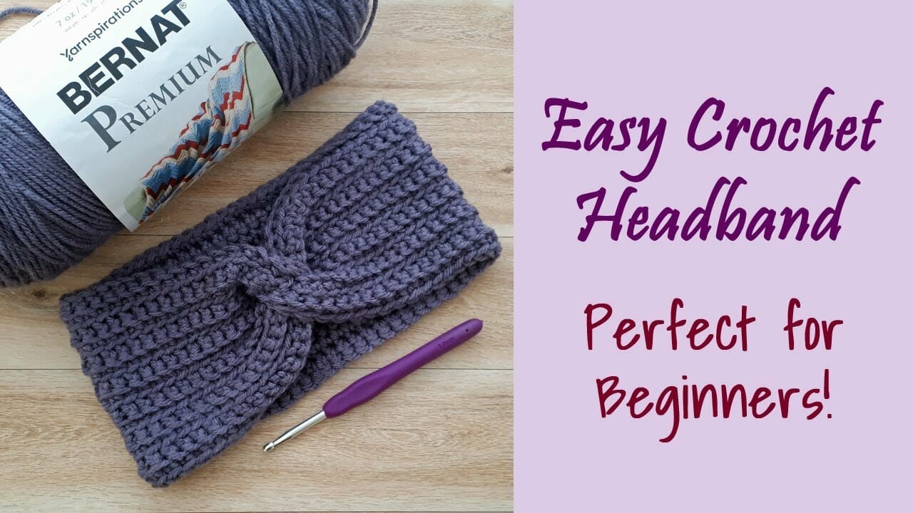 Crochet Super Easy Headband - Free Pattern