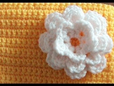 Crochet a 3 Layer Flower - Free Pattern
