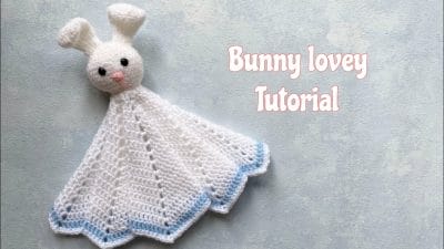  Crochet a Bunny Lovey - Free Pattern