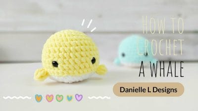 Crochet a Whale Amigurumi Tutorial - Free Pattern