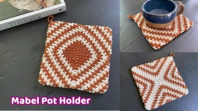 Crochet the Mabel Pot Holder - Free Pattern